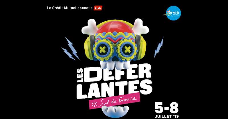 Affiche festival Les Déferlantes Sud de France 2019