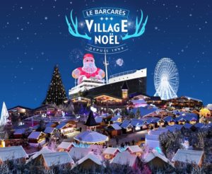Événement Village Noël Le Barcarès, ambiance festive.